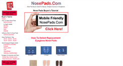 Desktop Screenshot of nosepads.com